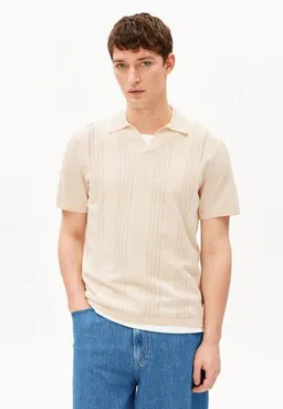 ARMEDANGELS ARMEDANGELS COTTON KNIT Herren Poloshirt aus 100% Bio-Baumwolle – Produktbild 1 von 1