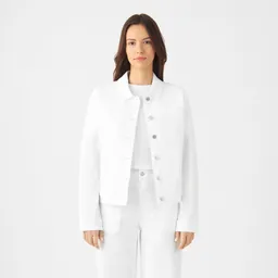 DAWN CALLISTO Jacket Soft Organic - Classic - White Denim - Off White / L – Produktbild 1 von 1