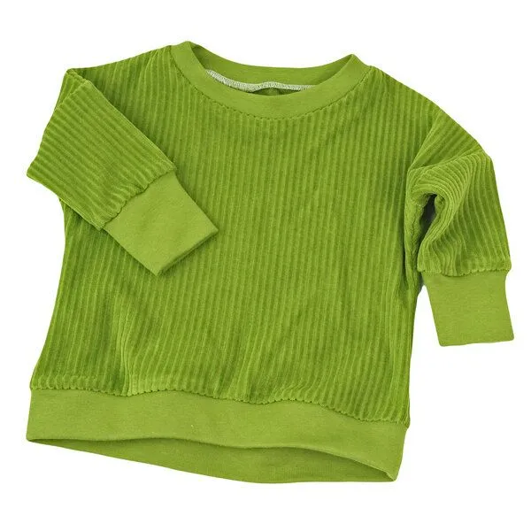 Sternchenwolke Sternchenwolke BIO Cordnicky Langarmshirt "avocado" – Produktbild 1 von 3