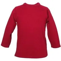 Reiff Reiff Kinder Langarm Shirt Wolle-Seide, Burgund, – Produktbild 1 von 1