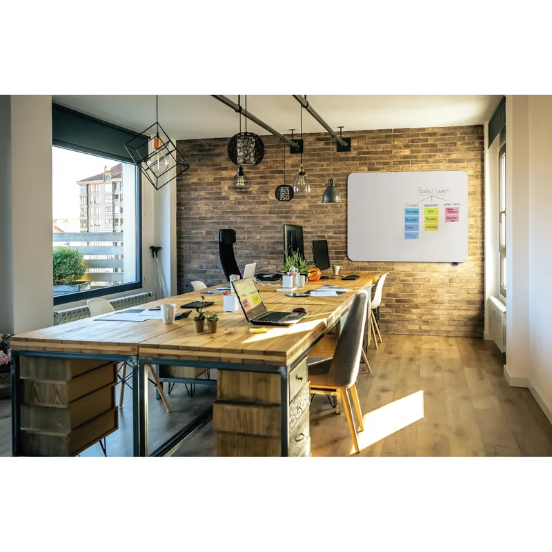 Legamaster Legamaster Whiteboard "Essence" mit FSC-zertifiziertem Holz, 119,5 x 119,5 cm – Produktbild 1 von 3