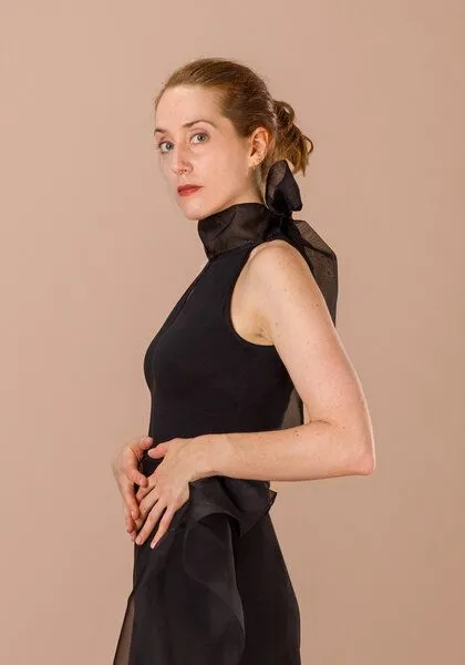 Atelier SNOW Atelier SNOW Eleganter Neckholder-Body ‘Odessa’ aus Bio-Baumwolle – Produktbild 3 von 5