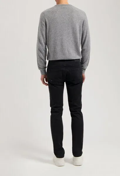 MUD Jeans MUD Jeans Herren Jeans Slim Fit "Rick - Stone Black", Black, – Produktbild 4 von 5