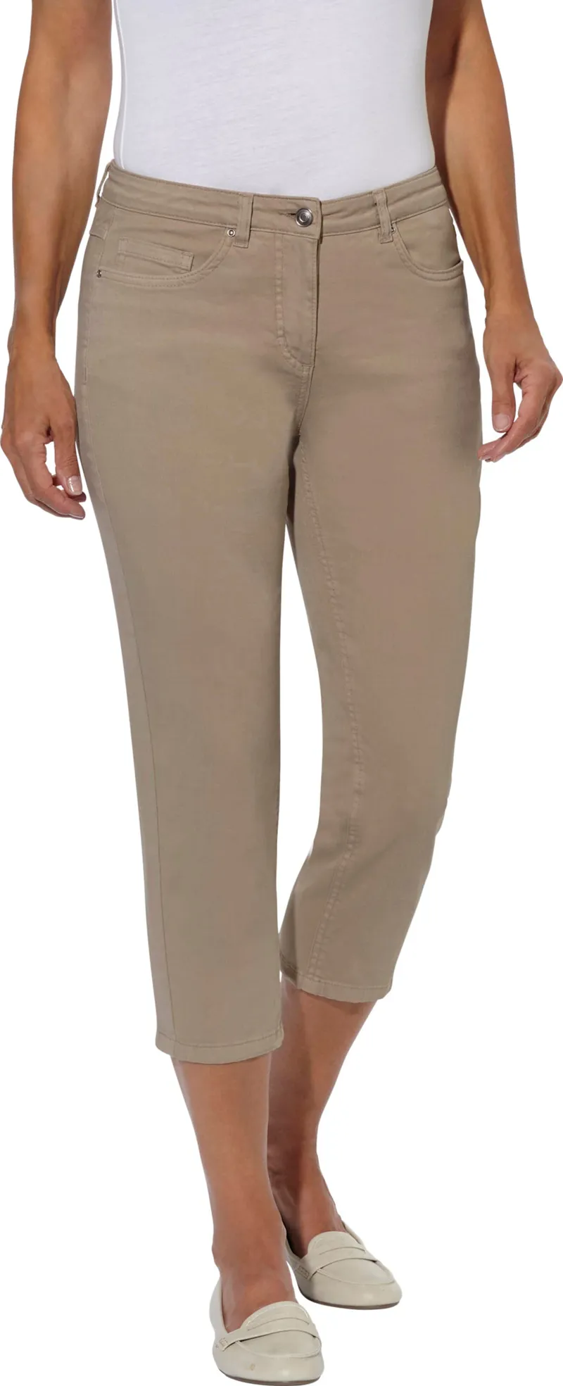 Witt 3/4-Jeans beige, Beige, – Produktbild 3 von 3