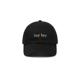 hey hey studios hey hey studios Unisex Cap „Rainbow 2.0“ schwarz aus Bio-Baumwolle – Produktbild 1 von 1