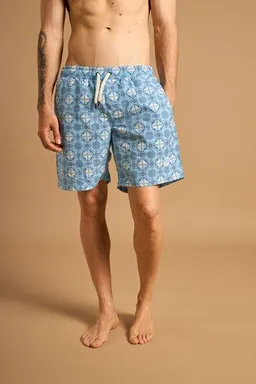 Trendsplant Trendsplant Tiles SEAQUAL®YARN Swim Trunks Light Blue – Produktbild 1 von 1