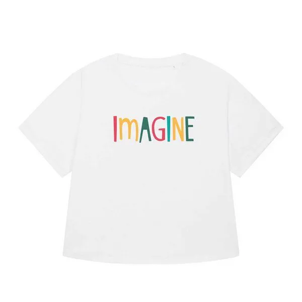 WiDDA berlin WiDDA berlin T-Shirt IMAGINE weiß aus Bio-Baumwolle – Produktbild 2 von 2