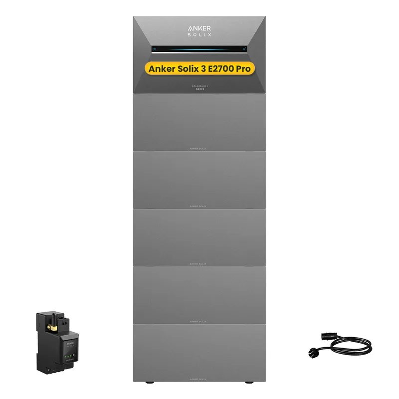 Anker Anker SOLIX Solarbank 3 E2700 Pro All-in-One Speicher für Balkonkraftwerk, by Powerness - 16kWh / 1 x Smart Meter / Selbstabholung – Produktbild 1 von 1