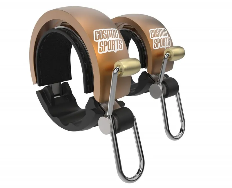 Knog Knog Fahrradklingel Oi Luxe groß 23.8 - 31.8mm schwarz matt bourbon – Produktbild 1 von 2