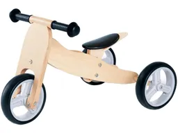 Pinolino Pinolino Mini Holzlaufdreirad Holzlaufrad 6-fach verstellbares Mini Laufrad Dreirad – Produktbild 1 von 1