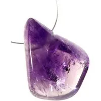 OneWorldMinerals OneWorldMinerals Amethyst Edelstein, Schmuckanhänger, gebohrt – Produktbild 1 von 1