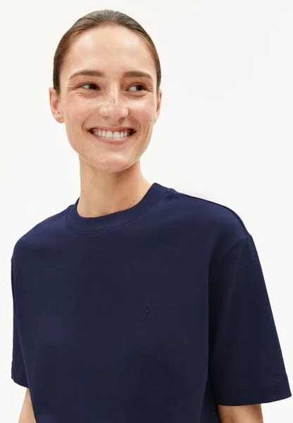 ARMEDANGELS ARMEDANGELS Shirt Tarjaa, Tinted navy, – Produktbild 4 von 4