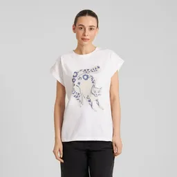 Dedicated DEDICATED T-Shirt aus Biobaumwolle "Visby" - Flower Cat – Produktbild 1 von 1