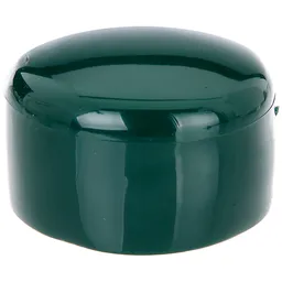 Alberts ALBERTS Pfostenkappe für runde Metallpfosten, Kst., grün, für Pfosten Ø48 mm, VE10St. – Produktbild 1 von 1