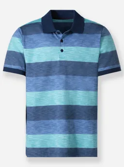 Catamaran Kurzarm-Poloshirt dunkelblau-gestreift – Produktbild 1 von 1
