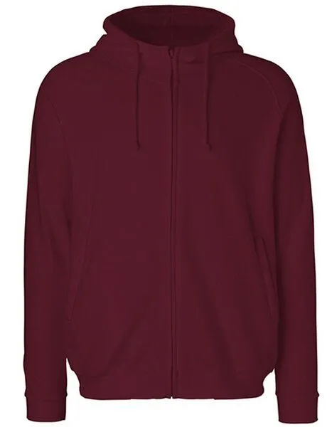 Neutral Neutral Herren Unisex College Hoodie, Bordeaux, – Produktbild 2 von 5