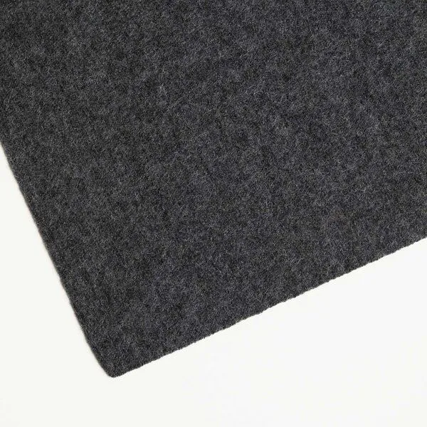 Gottstein Gottstein Wolldecke aus 100% Merino-Schurwolle 145x200 cm, Dunkel-grau, – Produktbild 3 von 4