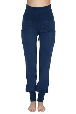 Leela Cotton Leela Cotton Damen Yogahose 2 Farben Bio-Baumwolle Hose mit Taschen 4082 – Produktbild 1 von 1
