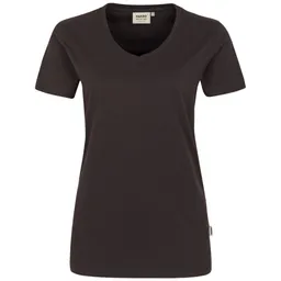 HAKRO HAKRO V-T-Shirt Mikralinar Damen #181 Gr. 2XL schokolade – Produktbild 1 von 1