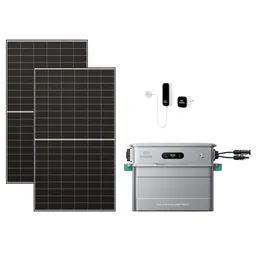 Zendure Deutschland Zendure SolarFlow 800 Pro 2: All-in-one Balkonkraftwerk-Speicher mit KI, SolarFlow 800 Pro 2 +  Smart Meter D0 / Ohne Batterie / 2*515W Bifaziale (1339Wp Max) – Produktbild 1 von 1