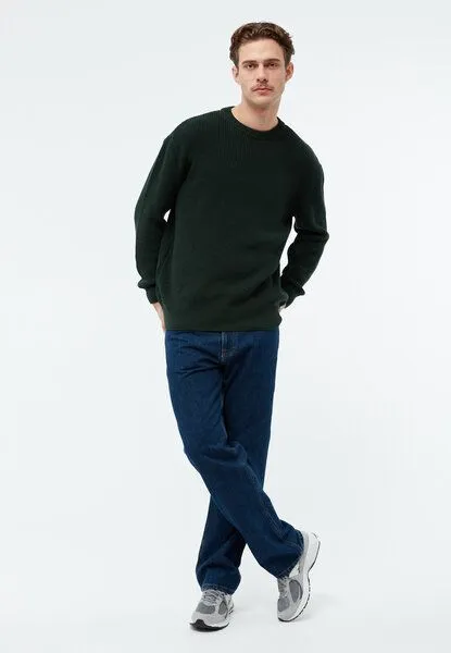 Givn Berlin Givn Berlin Strickpullover Brendan, Bottle green, – Produktbild 3 von 4