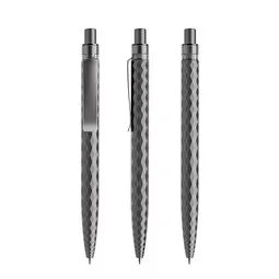prodir prodir QS01 Stone PQS Push Kugelschreiber, Graphite-Graphite satin finish, Dunkelgrau, – Produktbild 1 von 1