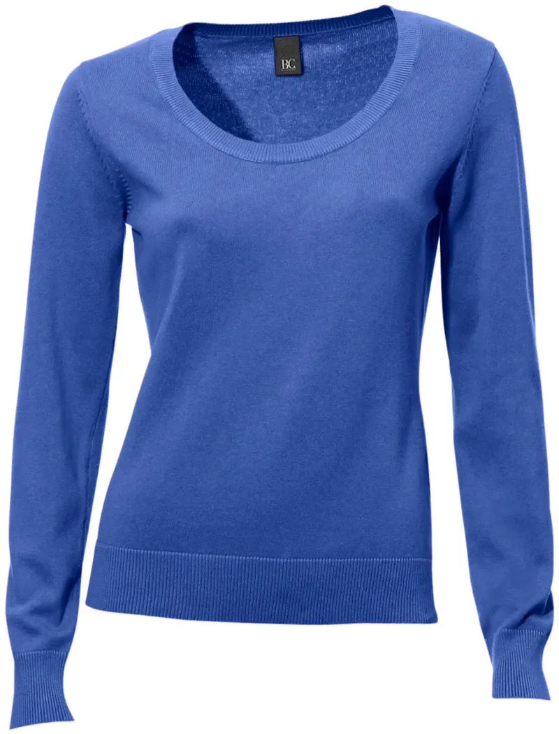 heine Rundhalspullover royalblau, Royalblau, – Produktbild 2 von 3
