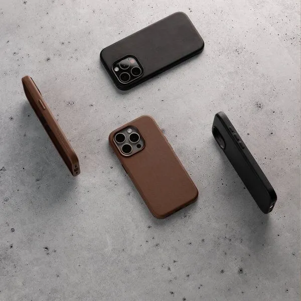 Woodcessories Woodcessories iPhone Leder Hülle aus Aloe Vera Pflanzen, Braun, – Produktbild 4 von 4