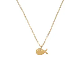 BELLYBIRD Jewellery BELLYBIRD Jewellery Halskette - kleiner Fisch (Wal), Anhänger/ Silber/ Silber vergoldet – Produktbild 1 von 1