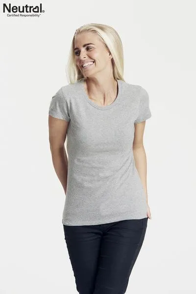 Neutral® - 3FREUNDE Neutral® - 3FREUNDE Frauen Fit T-Shirt, Hellgrau, – Produktbild 3 von 3