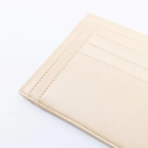 Ashoka Paris Ashoka Paris Sand Bamboo Kartenhalter mit Reißverschluss – Produktbild 3 von 5