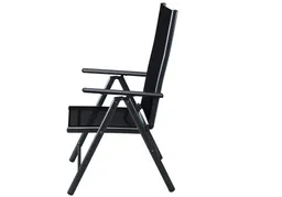 Casaria® Casaria Casaria Hochlehner Alu Bern 2er Set anthrazit – Produktbild 1 von 1