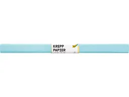 folia folia Krepppapier-Rollen, 50 cm x 2 m, 10 Rollen, eisblau – Produktbild 1 von 1