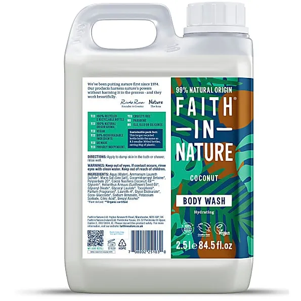 Faith in Nature Faith in Nature Coconut Duschgel & Schaumbad 2.5L – Produktbild 1 von 1