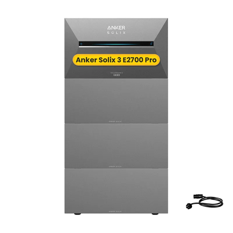 Anker Anker SOLIX Solarbank 3 E2700 Pro All-in-One Speicher für Balkonkraftwerk, by Powerness - 10.8kWh / ohne Zubehör / Selbstabholung – Produktbild 1 von 1