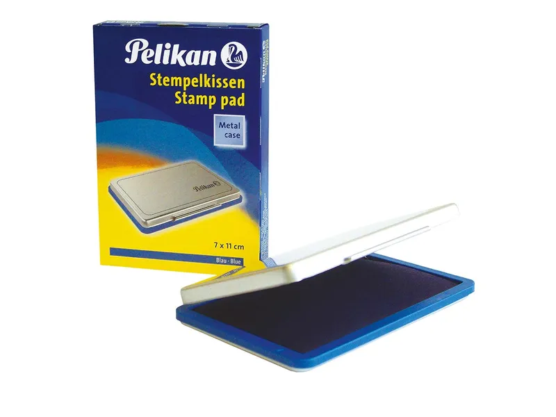 Pelikan Pelikan Stempelkissen, 7 x 11 cm, Größe 2, blau – Produktbild 2 von 4