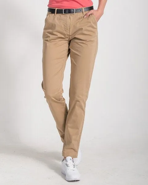 Alma & Lovis Alma & Lovis Chino aus Bio-Baumwolle, Dunkelrot, – Produktbild 4 von 4