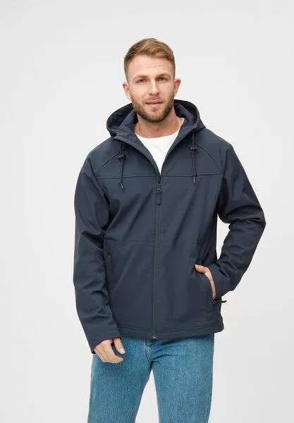 derbe derbe Softshelljacke „Isleby“, Navy/navy, – Produktbild 1 von 4