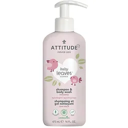 Attitude Attitude Baby Leaves 2 in 1 Shampoo & Duschgel - Ohne Duftstoffe – Produktbild 1 von 1