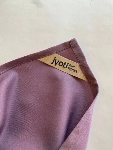 Jyoti - Fair Works Jyoti - Fair Works Modal Halstuch Dupatti, Flieder, – Produktbild 4 von 4