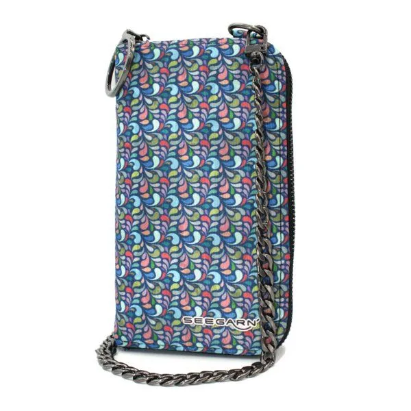 Seegarn Seegarn-Täschle / 2in1 Handy-Tasche und Geldbeutel (MB41), K2 - kette schwarz, – Produktbild 1 von 4