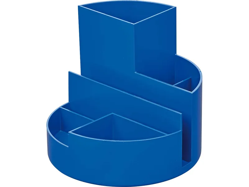 Maul MAUL Rund-Organizer "MAULrundbox" aus Recycling-Kunststoff, blau – Produktbild 2 von 3
