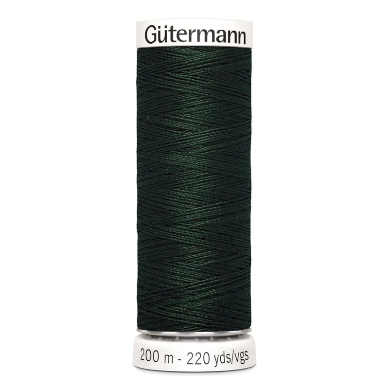 Gütermann Gütermann Allesnäher 200m 707 Dunkelgrün – Produktbild 1 von 1