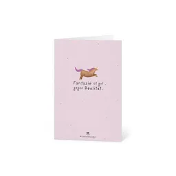 Die Stadtgärtner Die Stadtgärtner Grußkarte mit Saatpapier und Umschlag I Lustige Karte zum Geburtstag, Lachen & als Gruß I Saatpapier enthält hochwertige Wildblumen-Samen – Produktbild 1 von 1