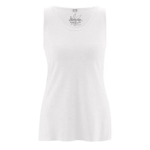 HempAge HempAge Damen Tank Top Tina, White, – Produktbild 1 von 1