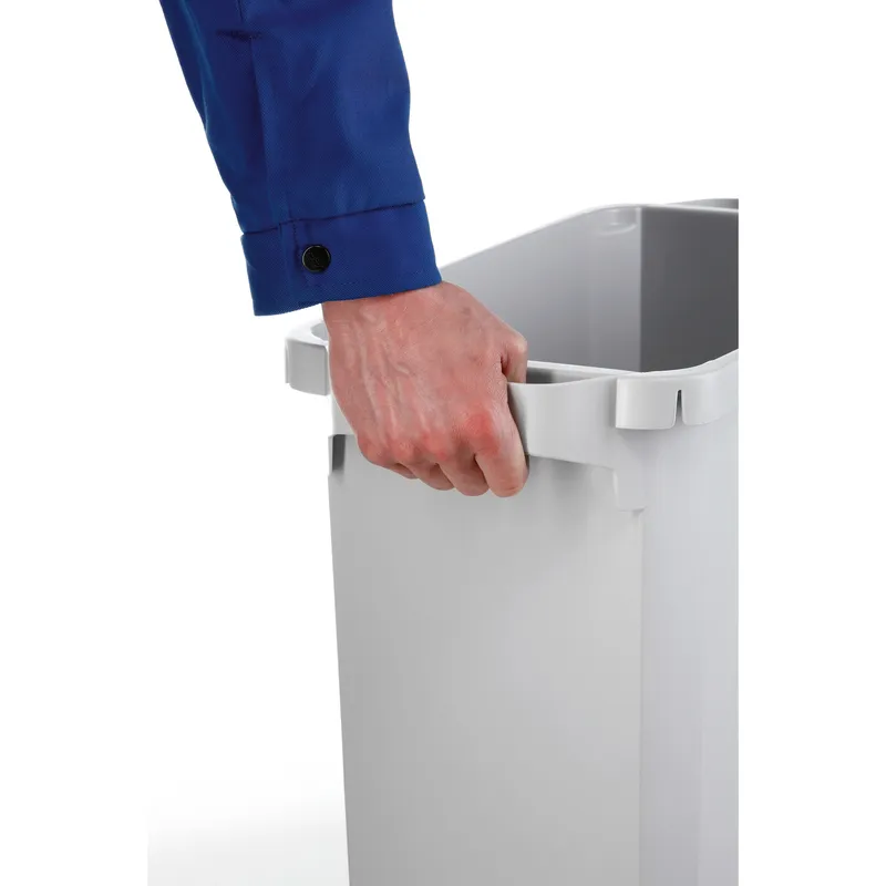 Durable DURABLE Mülleimer 'Durabin 60' 60 l, mit blauem Deckel – Produktbild 1 von 3