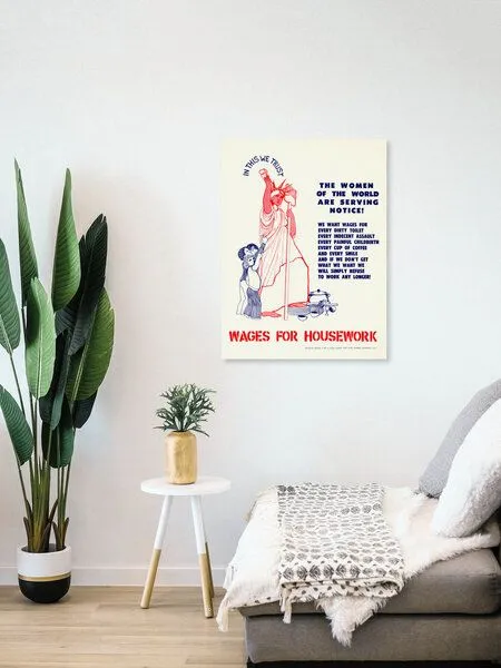 Photocircle Photocircle Poster / Leinwandbild - In this we trust : the women of the world are serving notice! – Produktbild 4 von 4