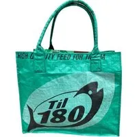 Beadbags Beadbags Einkaufstasche Ri94 recycelter Reissack, Dunkelgrün, – Produktbild 1 von 1