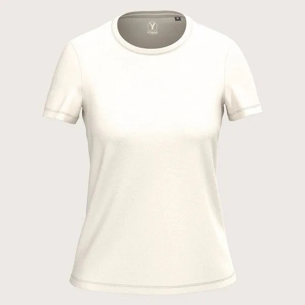 YTWOO YTWOO Regular Damen T-Shirt Light, Coconut milk, – Produktbild 1 von 4