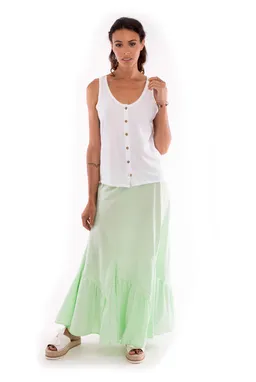 RAVENS VIEW IBIZA RAVENS VIEW IBIZA Damen vegan Rock Selma Mintgrün – Produktbild 1 von 1